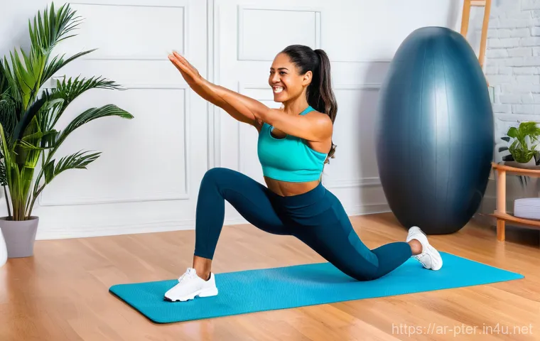 퍼스널트레이너의 SNS 활용법 - **Prompt 2: Dynamic Content Creation and Offering Quick Value Tips**
    "A dynamic male personal tr...